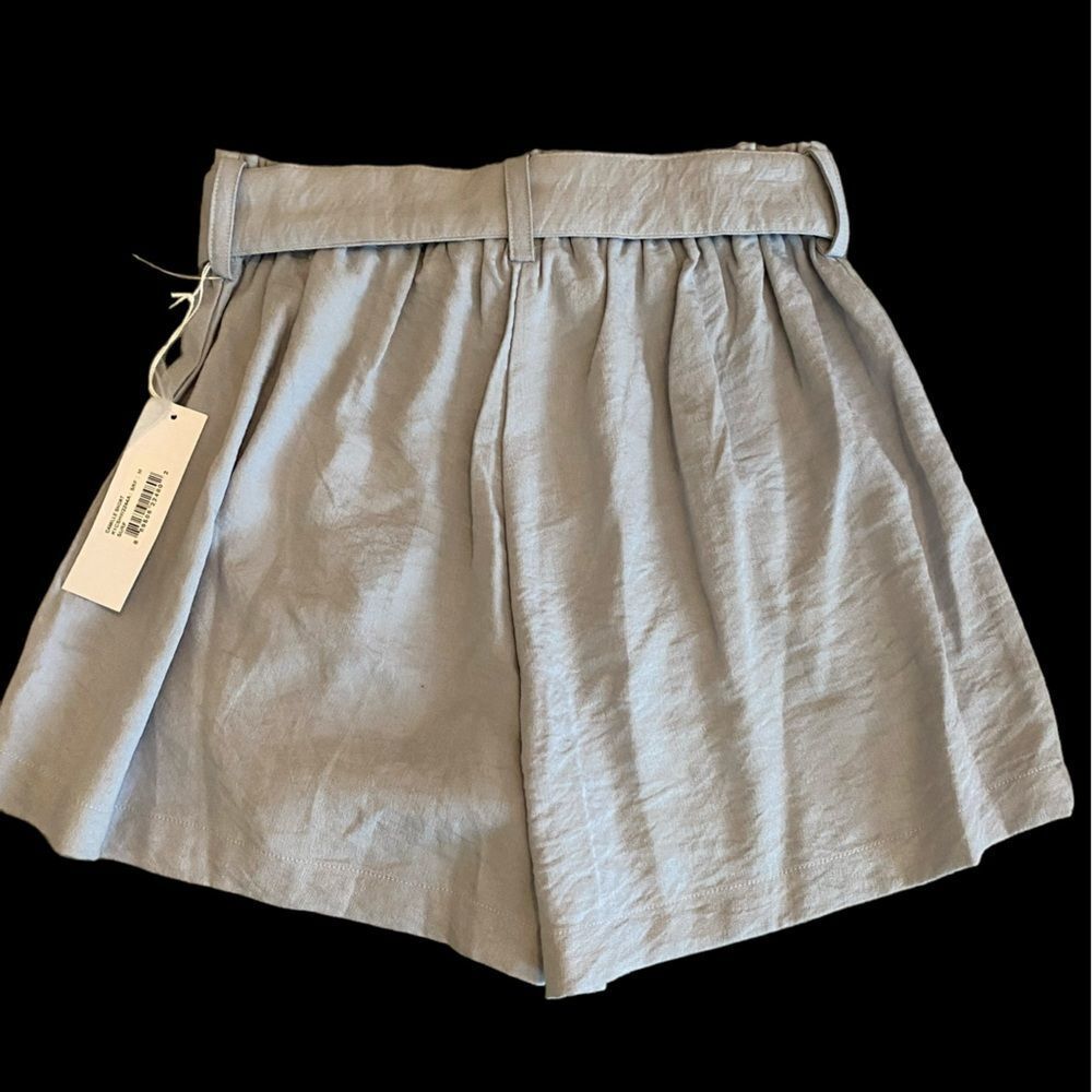 Bishop & Young Camille short in surf blue, High Waist Tie Shorts NWT Size M - Picture 6 of 10